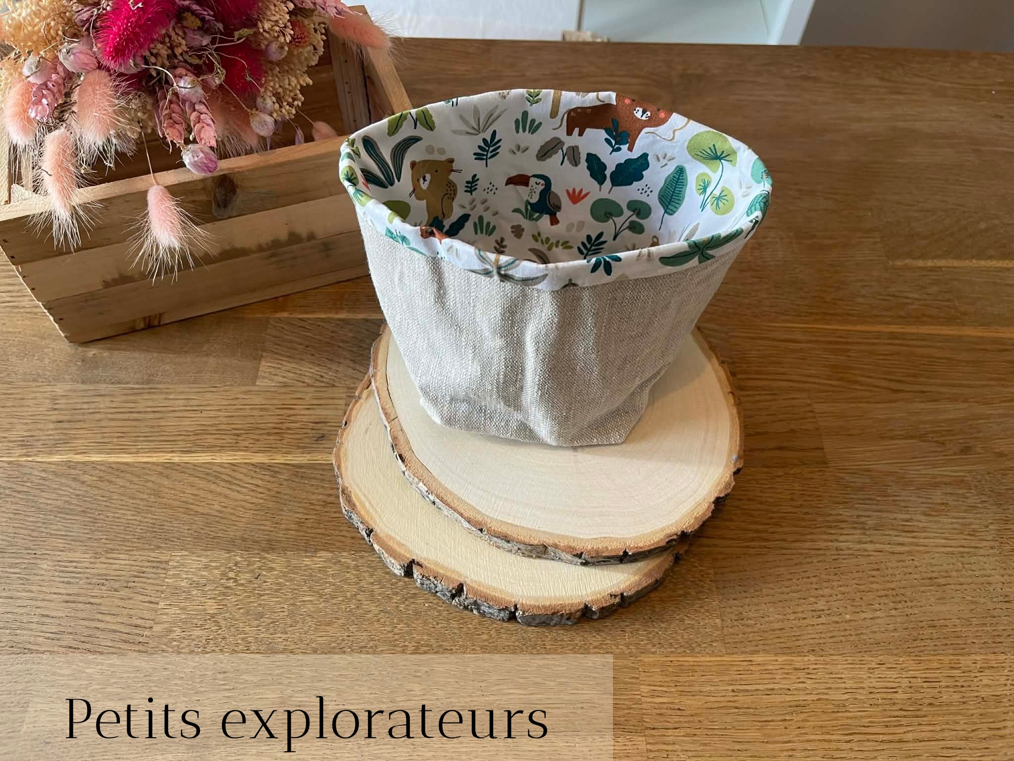 Petite panière de rangement "authentique" – Image 8