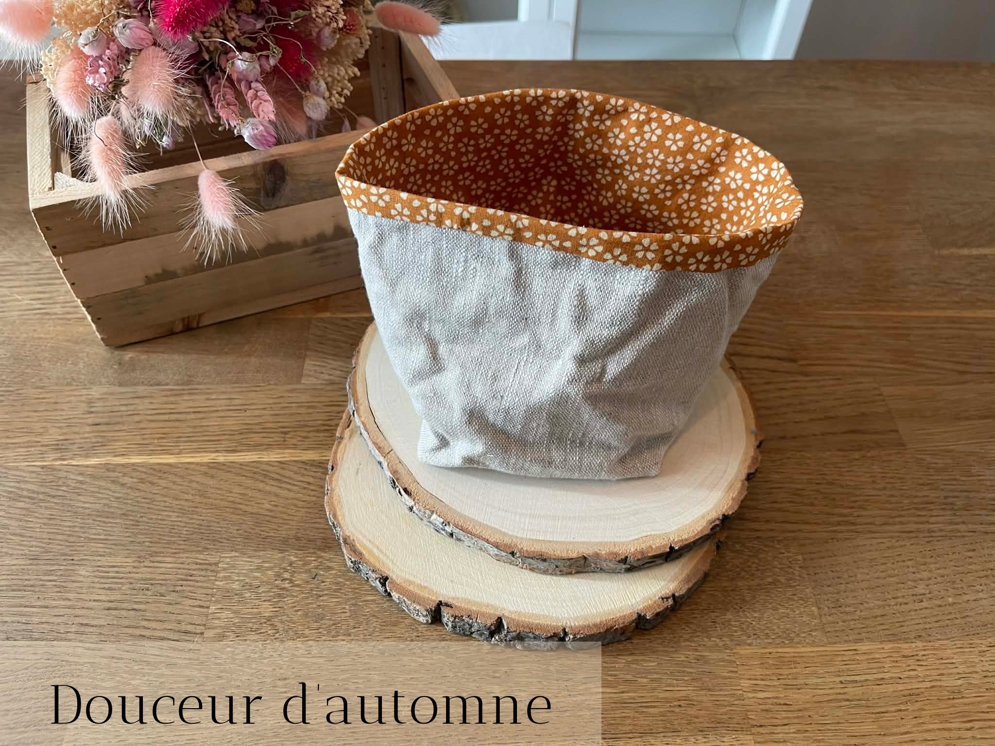 Petite panière de rangement "authentique"