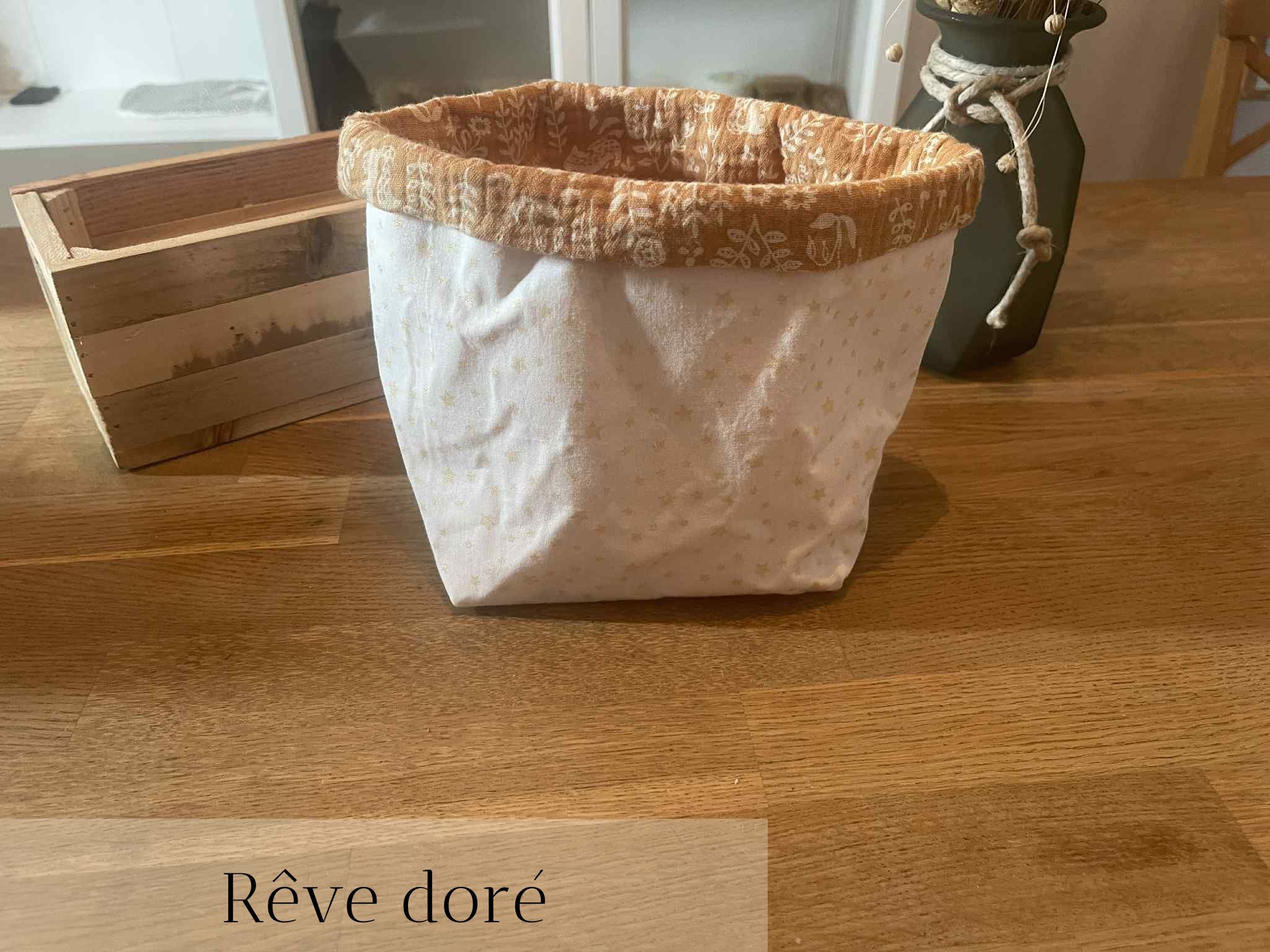 Grande panière de rangement "romantique" – Image 16