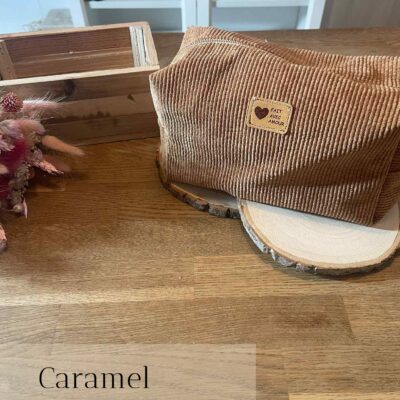 Trousse de toilette - L’Élégante Côtelée